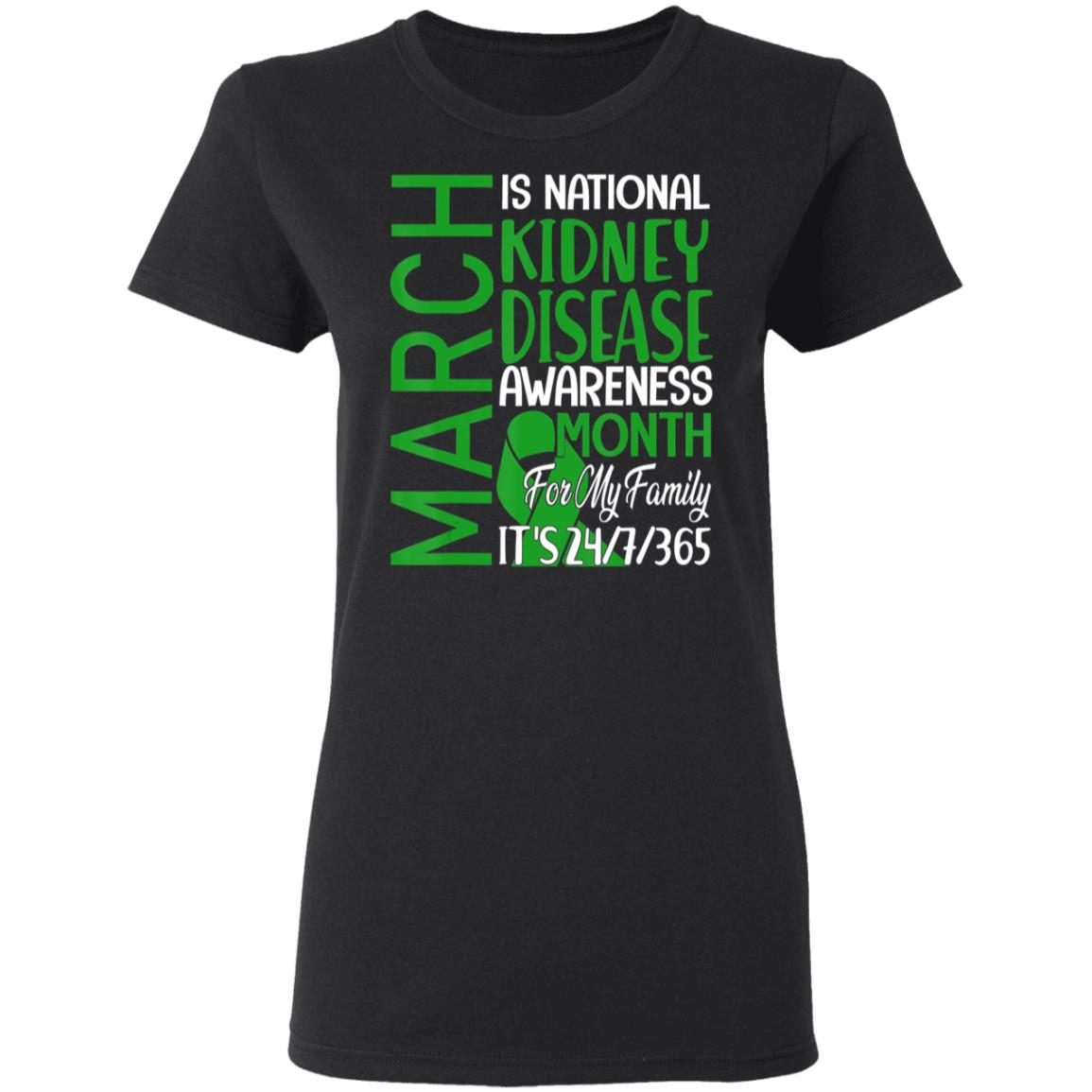 March is national kidney disease awareness month gift t shirt March is national kidney disease awareness month gift t shirt