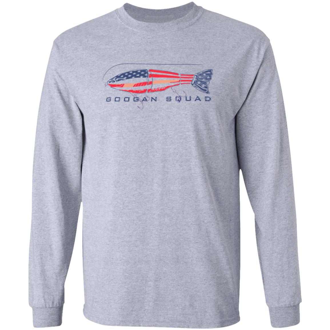 Googan Squad Merch Stars And Stripes Contender Squadtech Hoodie Googan Squad Merch Stars And Stripes Contender Squadtech Hoodie