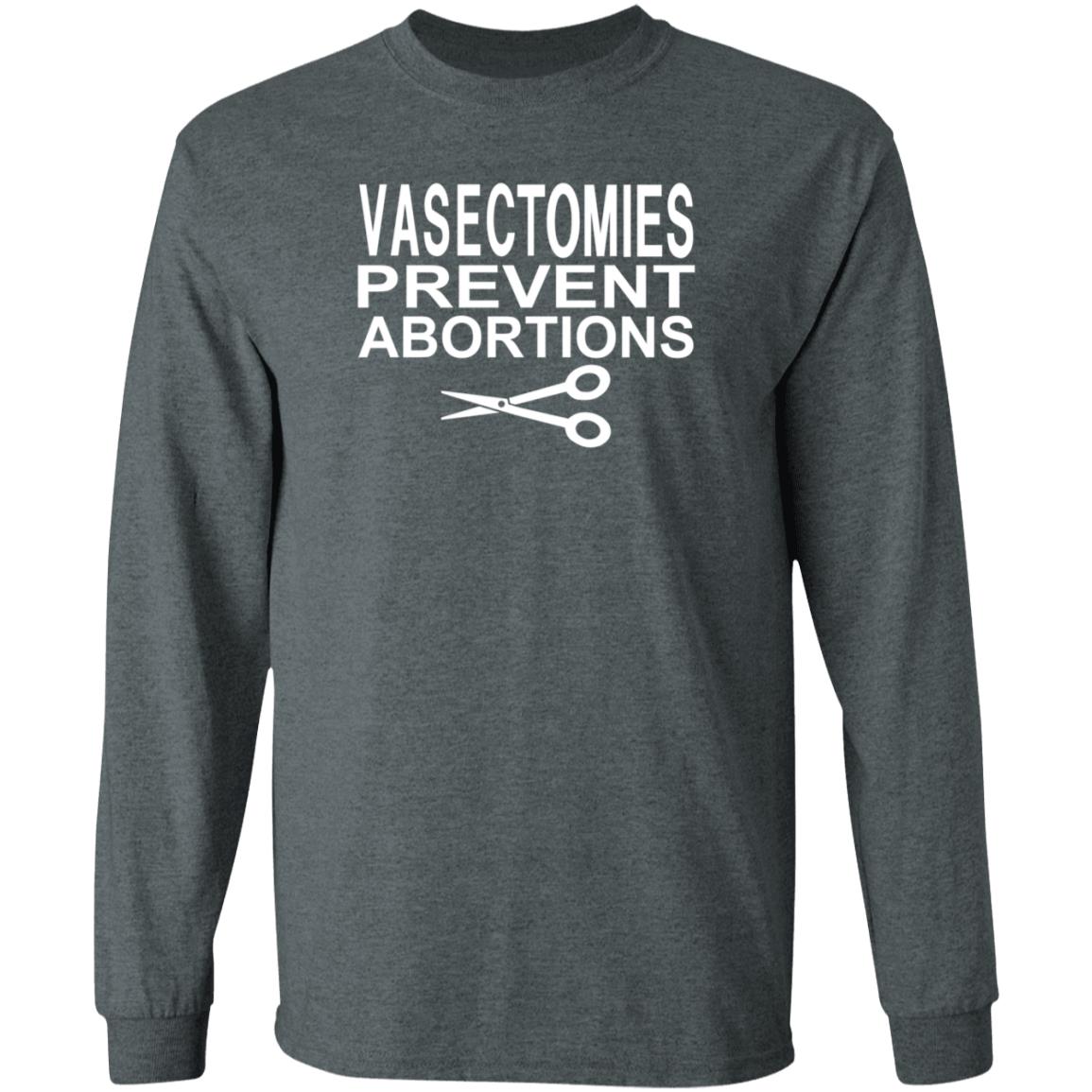 Vasectomies Prevent Abortions Shirt Black Professor Vasectomies Prevent Abortions Shirt Black Professor
