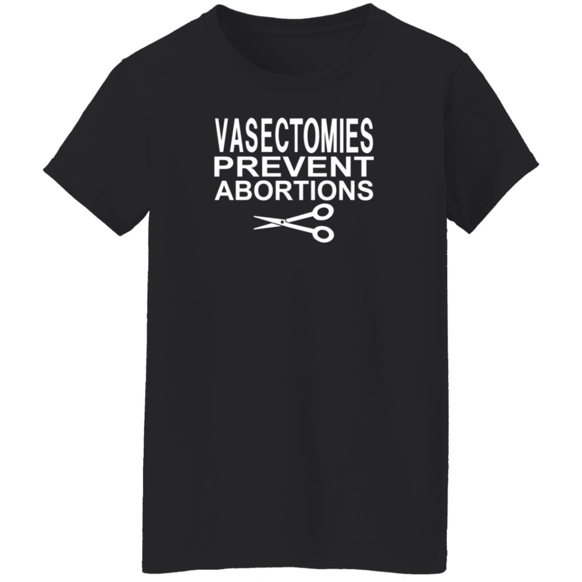 Vasectomies Prevent Abortions Shirt Black Professor Vasectomies Prevent Abortions Shirt Black Professor