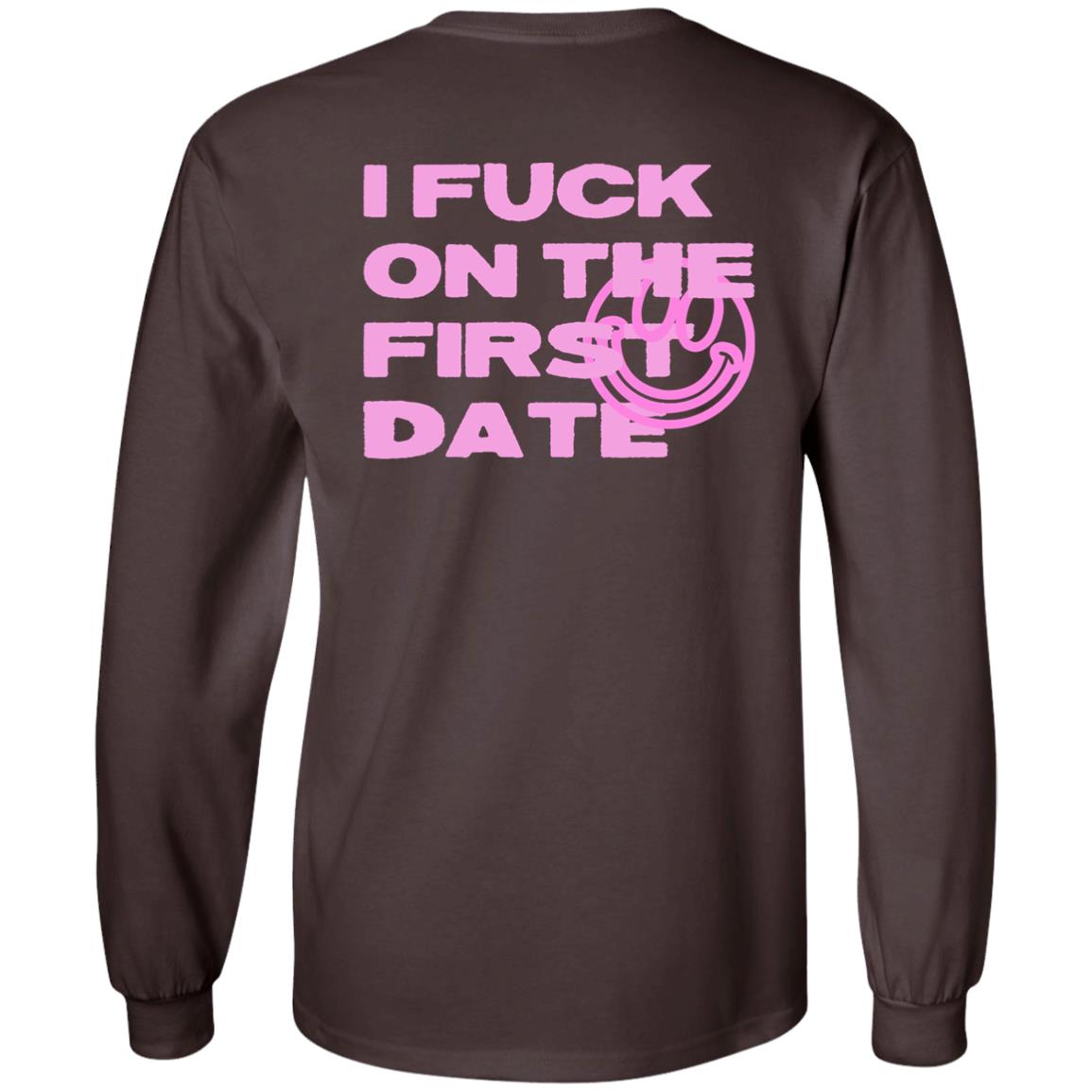 I Fuck On The First Date Hoodie Silenzio Merch Brown First Date Hoodie I Fuck On The First Date Hoodie Silenzio Merch Brown First Date Hoodie