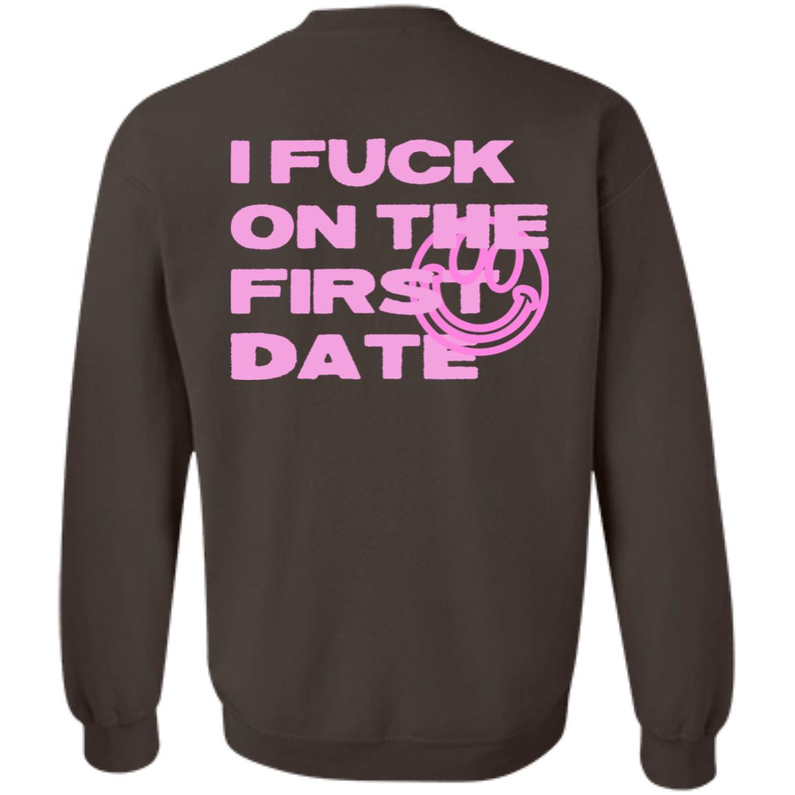 I Fuck On The First Date Hoodie Silenzio Merch Brown First Date Hoodie I Fuck On The First Date Hoodie Silenzio Merch Brown First Date Hoodie