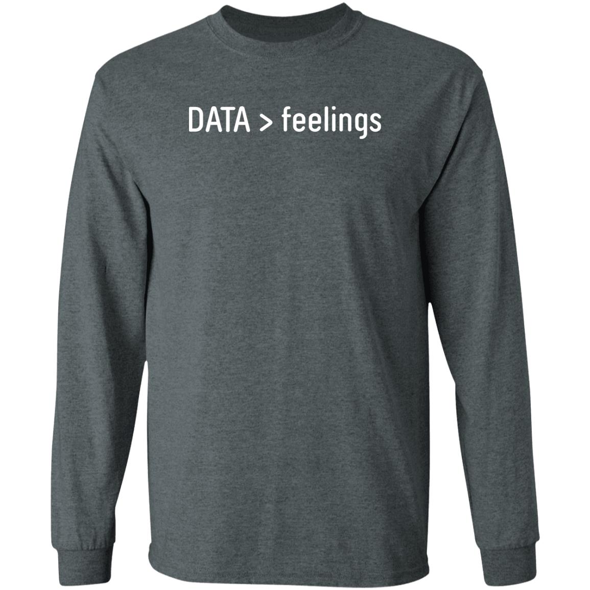 Biolayne Store Data > Feelings Shirt Layne Norton, Phd Data Is Greater Than Feelings Shirt Biolayne Store Data > Feelings Shirt Layne Norton, Phd Data Is Greater Than Feelings Shirt