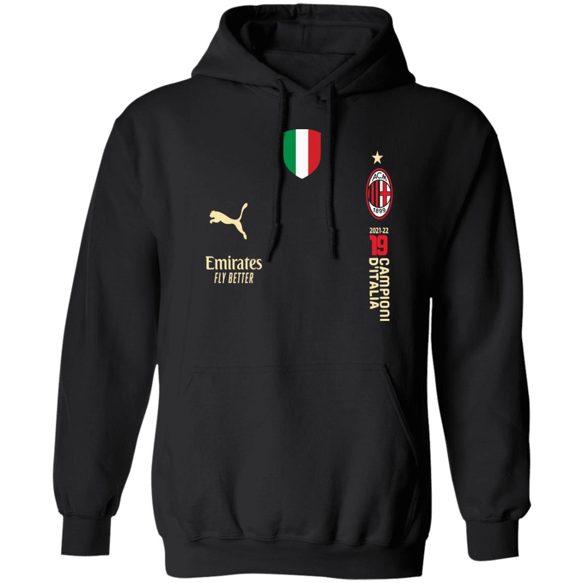 19 Campioni D'Italia Shirt AC Milan Store Fikayo Tomori 19 Campioni D'Italia Shirt AC Milan Store Fikayo Tomori
