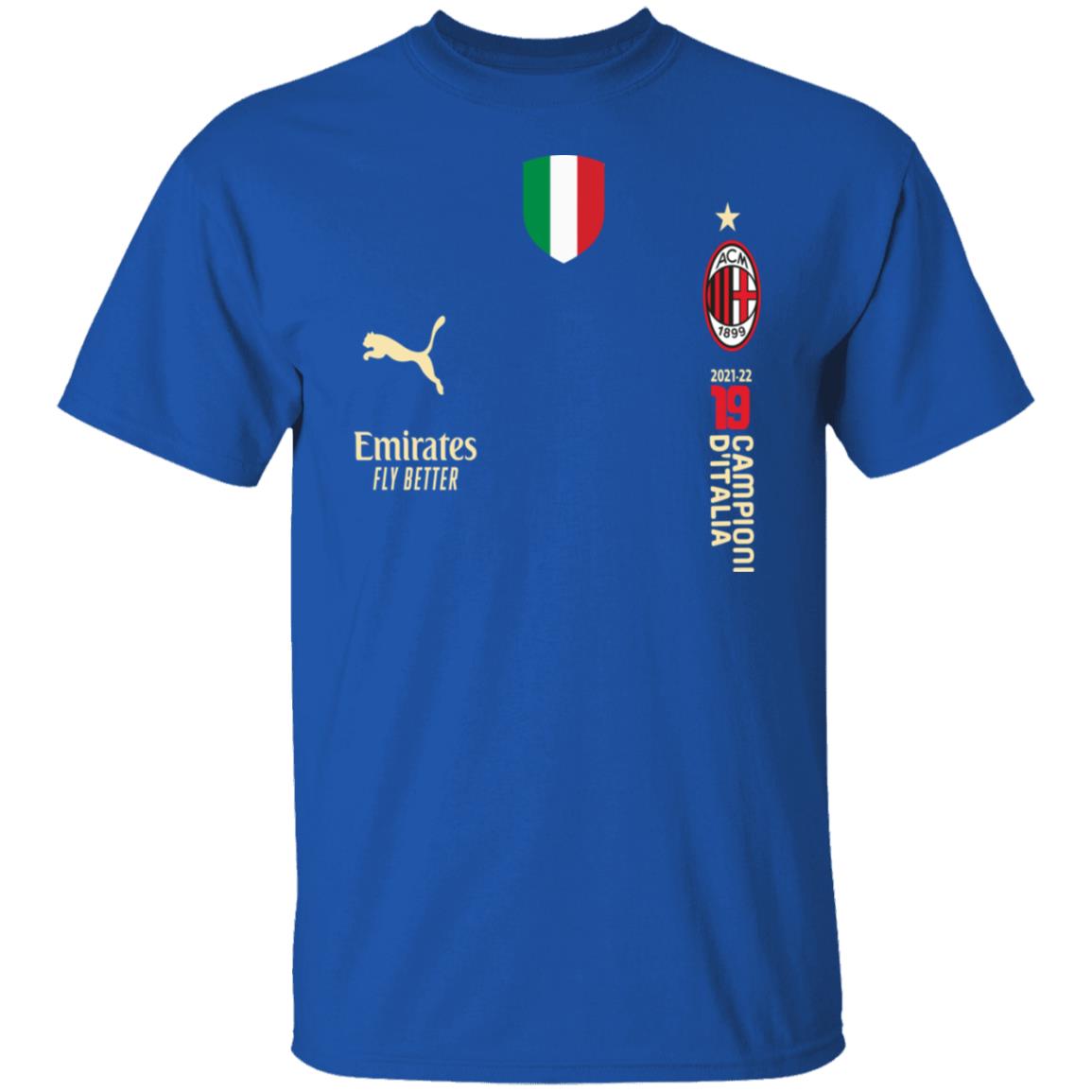 19 Campioni D'Italia Shirt AC Milan Store Fikayo Tomori 19 Campioni D'Italia Shirt AC Milan Store Fikayo Tomori