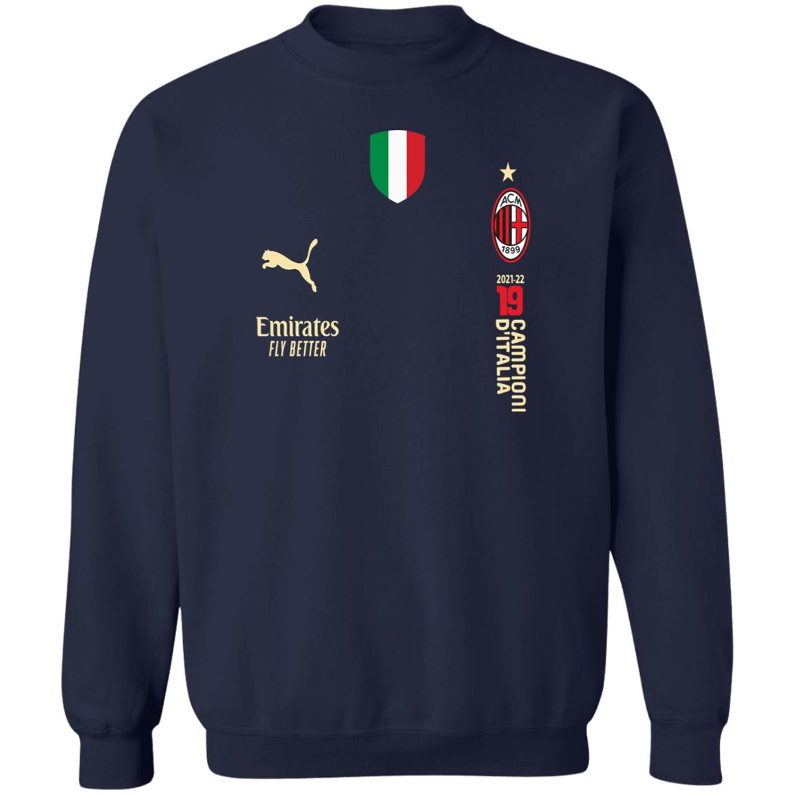19 Campioni D'Italia Shirt AC Milan Store Fikayo Tomori 19 Campioni D'Italia Shirt AC Milan Store Fikayo Tomori