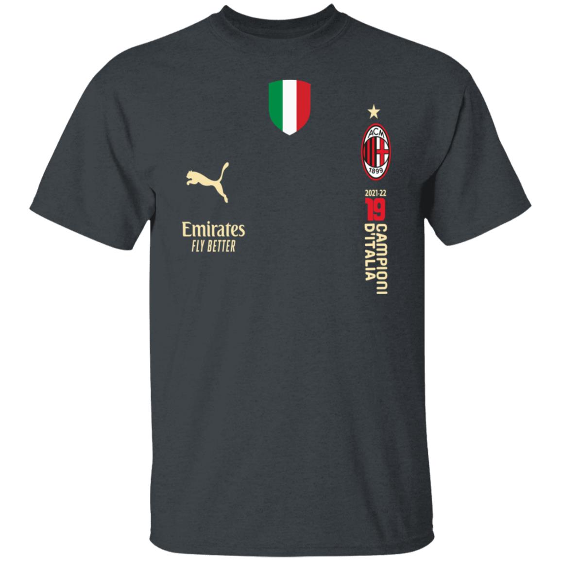 19 Campioni D'Italia Shirt AC Milan Store Fikayo Tomori 19 Campioni D'Italia Shirt AC Milan Store Fikayo Tomori