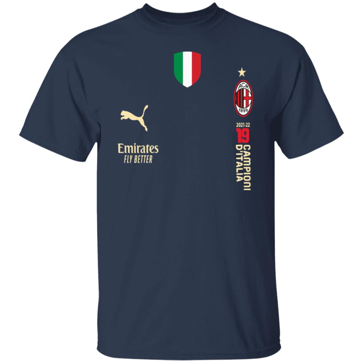 19 Campioni D'Italia Shirt AC Milan Store Fikayo Tomori 19 Campioni D'Italia Shirt AC Milan Store Fikayo Tomori