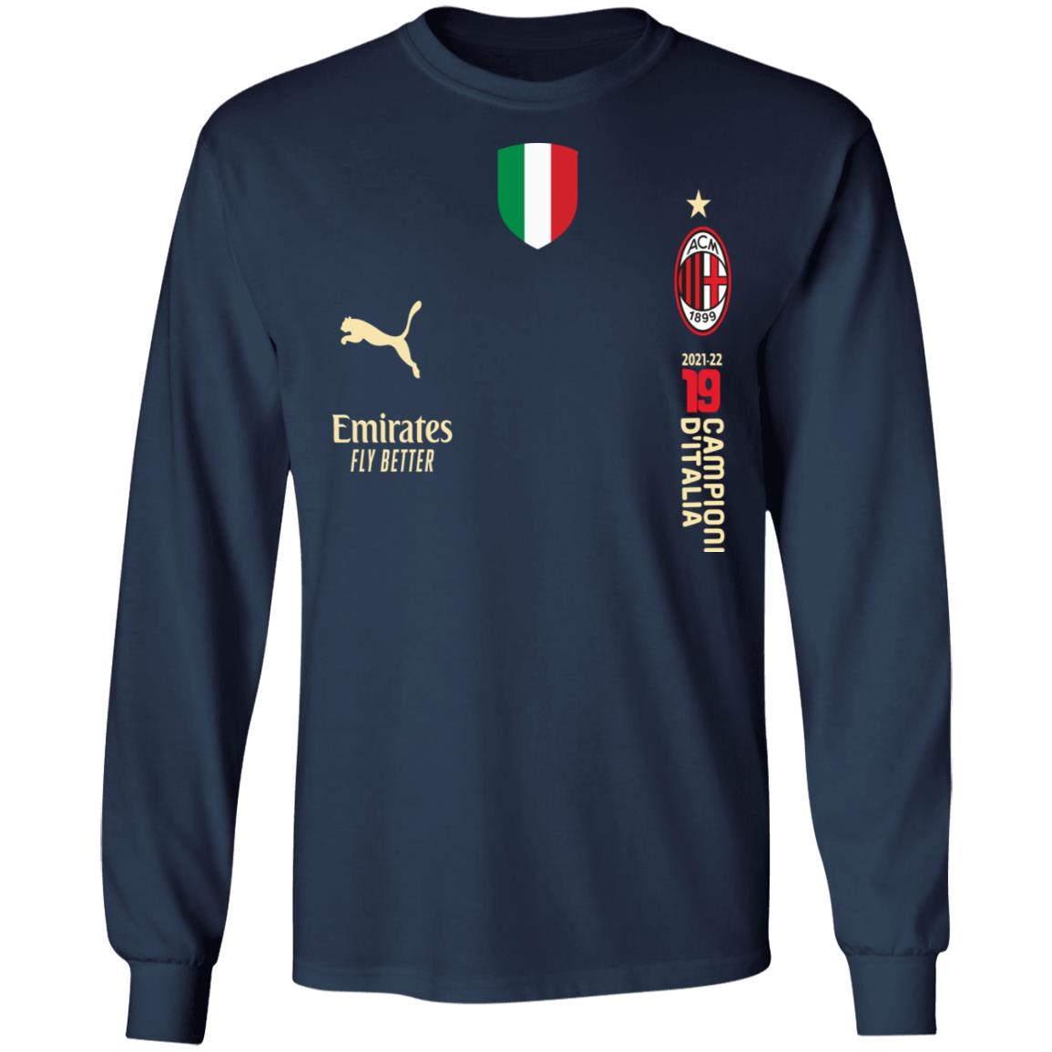 19 Campioni D'Italia Shirt AC Milan Store Fikayo Tomori 19 Campioni D'Italia Shirt AC Milan Store Fikayo Tomori